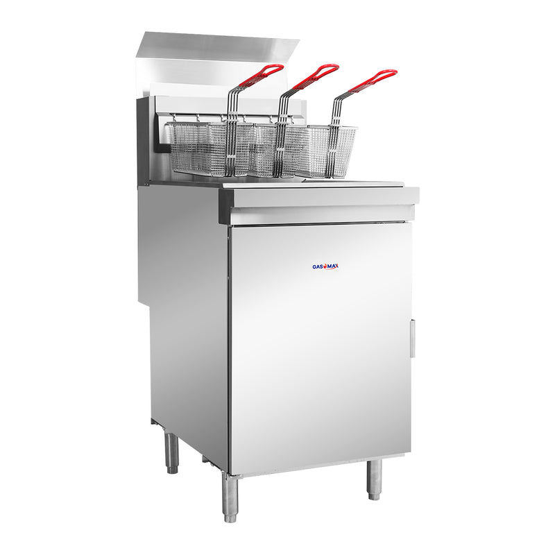 GasMax RC500E superfast natural gas tube fryer