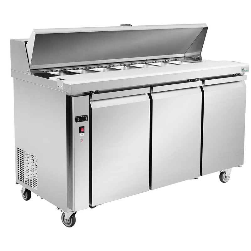Thermaster SLB150 three door sandwich bar