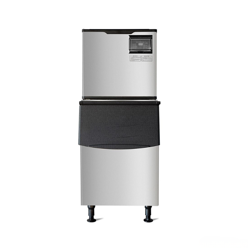 High-efficiency air-cooled ice maker for commercial use