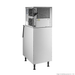 Commercial ice machine on a white background