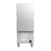 Metallic appliance on a white background