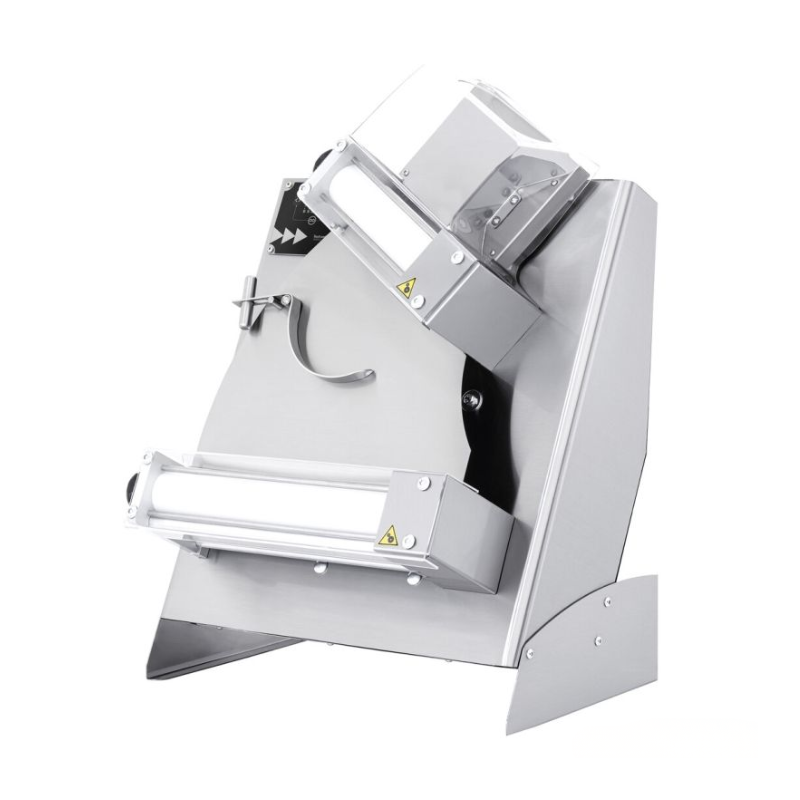 Metallic industrial component on a white background