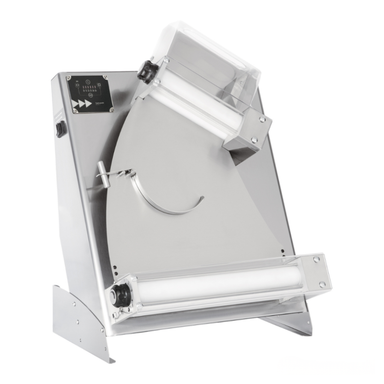 Metallic industrial machine on a white background