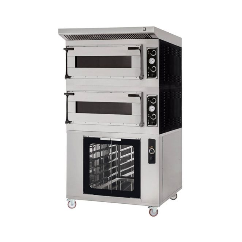 Commercial oven on a white background