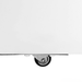Close-up of a wheel on a white background