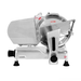Yanagisawa meat slicer on a white background