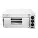 BakerMax EP-1T single deck countertop electric pizza oven, front view with door closed