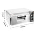 BakerMax EP-1T single deck countertop electric pizza oven with dimensions marked