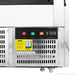 Bonvue SG200FA-2XB control panel with red, green and orange switches and a digital temperature display above the vented base