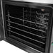 ConvectMax YXD-6A electric convection oven, close-up of the cooking chamber and racks