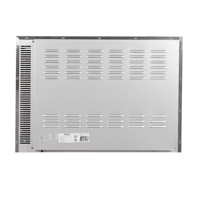 ConvectMax YXD-6A electric convection oven, rear view showing the ventilation