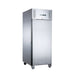 FED-X XURC650SFV stainless steel single door upright fridge front view