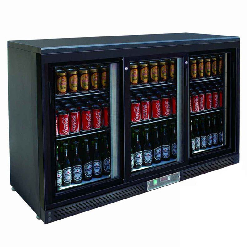 Thermaster SC316SD three sliding door bar cooler