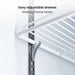 Thermaster LG-1000BP black two glass door drink fridge adjustable shelves