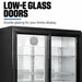 Thermaster LG-208SC close-up of the double-glazed low-E sliding glass doors