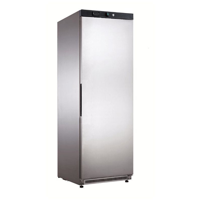 FED-X XF400SS 340L stainless steel solid door freezer