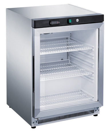 FED-X 130L Bar Fridge Glass Door - XR200SG front view
