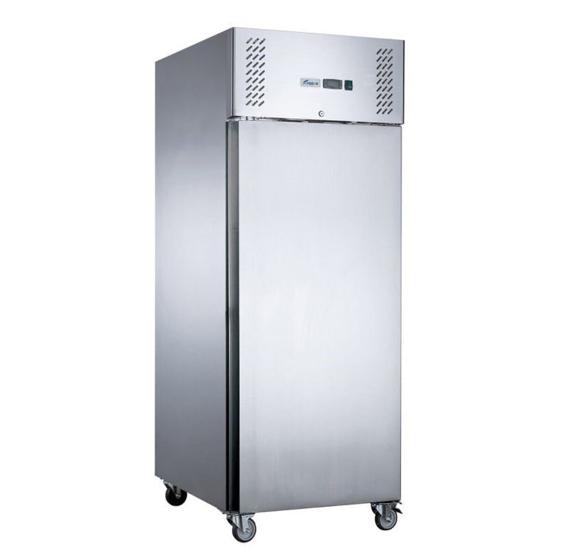 Single Full Door Upright Fridge - XURC600SFV front view